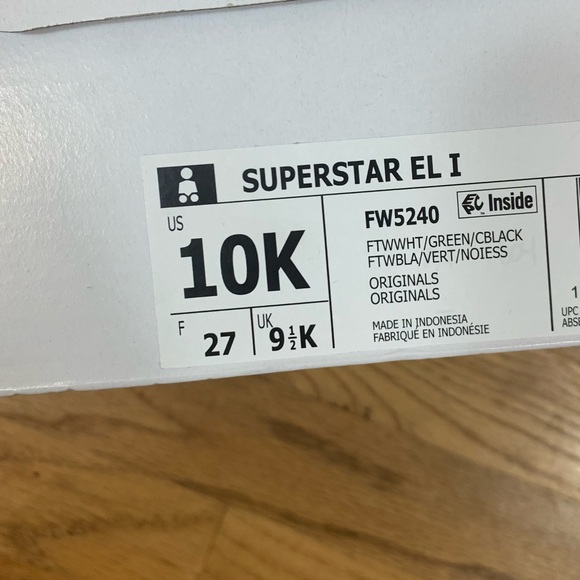 Adidas Superstar EL I (Kids) - Picture 9 of 9